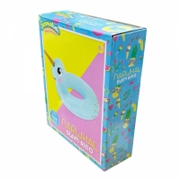 Colac unicorn gonflabil, 90 x 75 cm, turcoaz, Grafix R05-0574